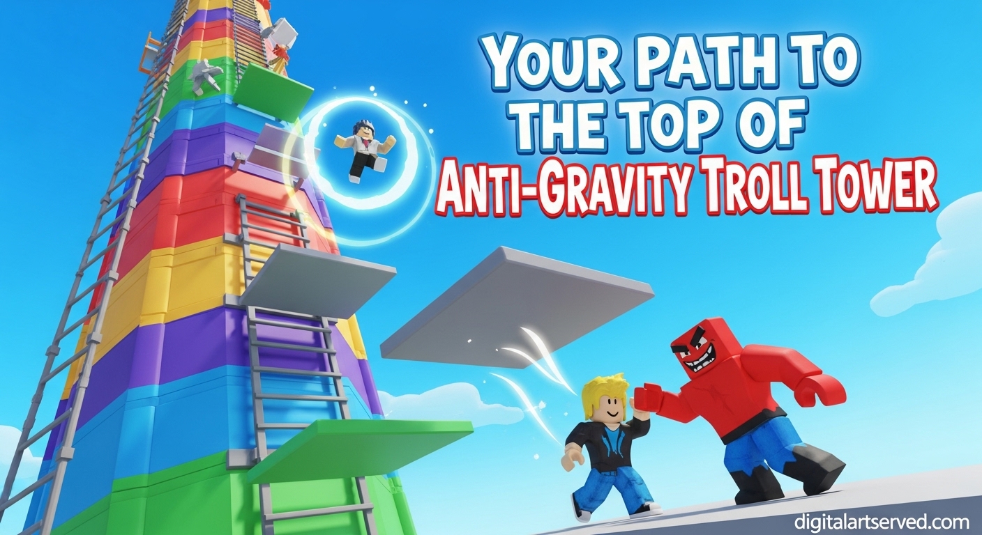 Anti-Gravity Troll Tower
