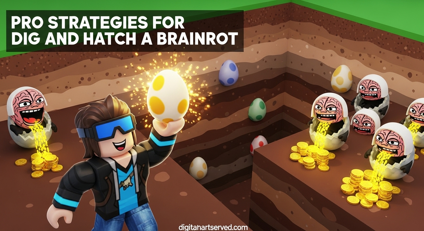Beginner Tips for Dig and Hatch a Brainrot