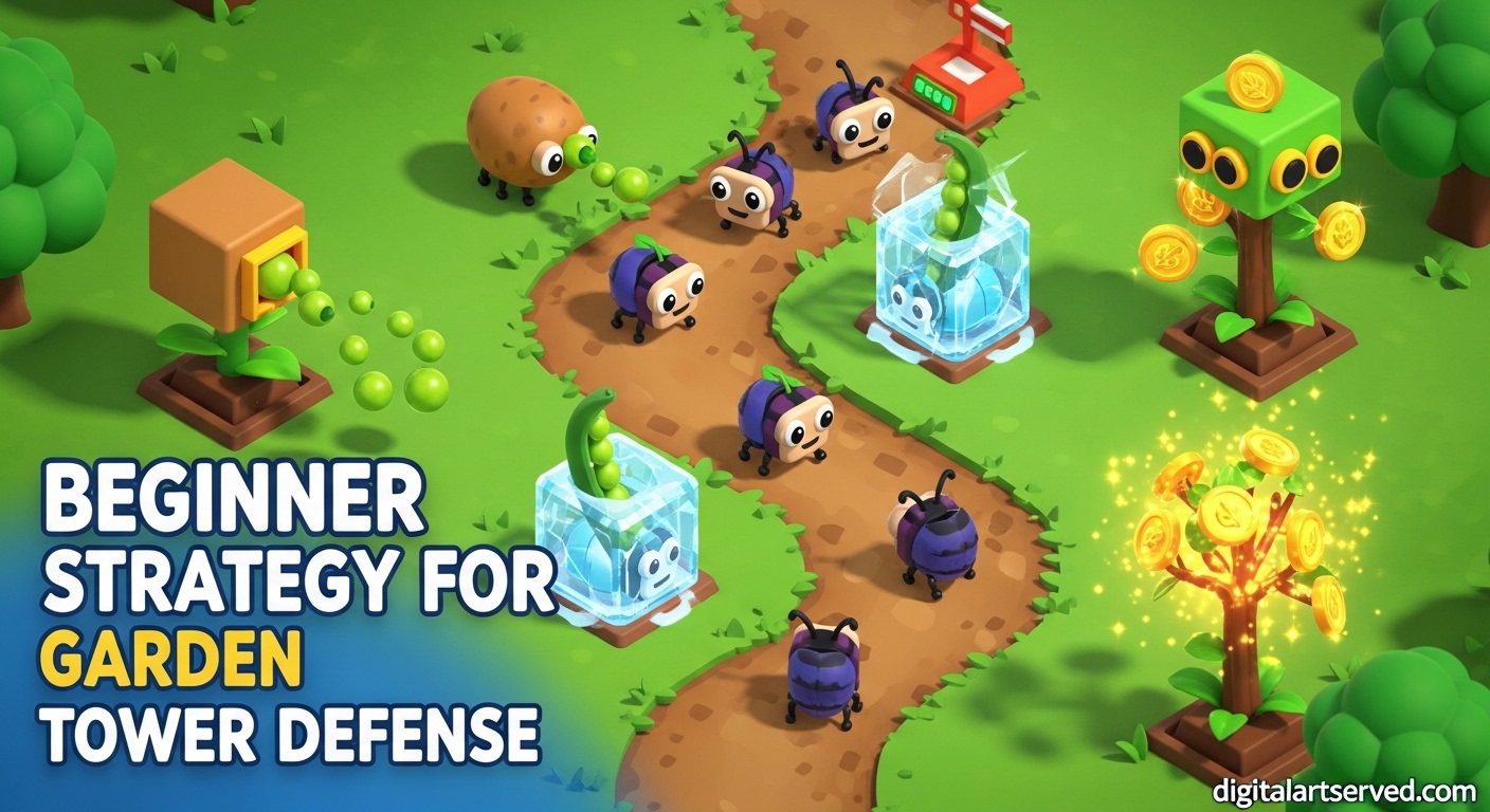 Beginner's Intro to Garden Tower Defense