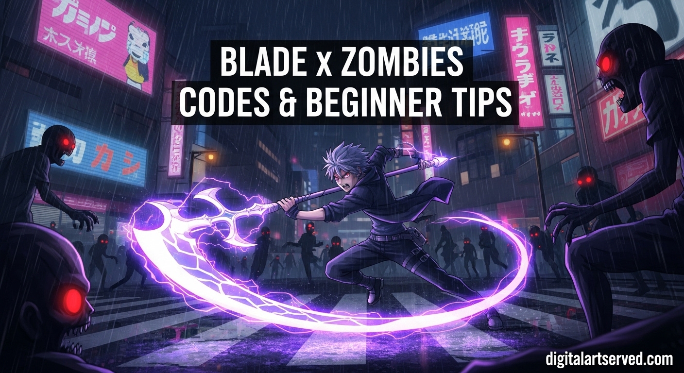Blade x Zombies Codes & Beginner Tips