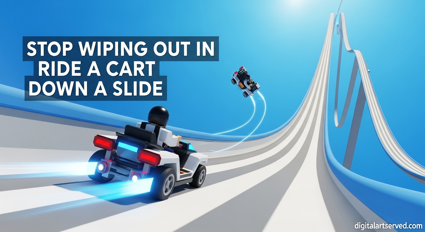 Go Farther in Ride A Cart Down A Slide