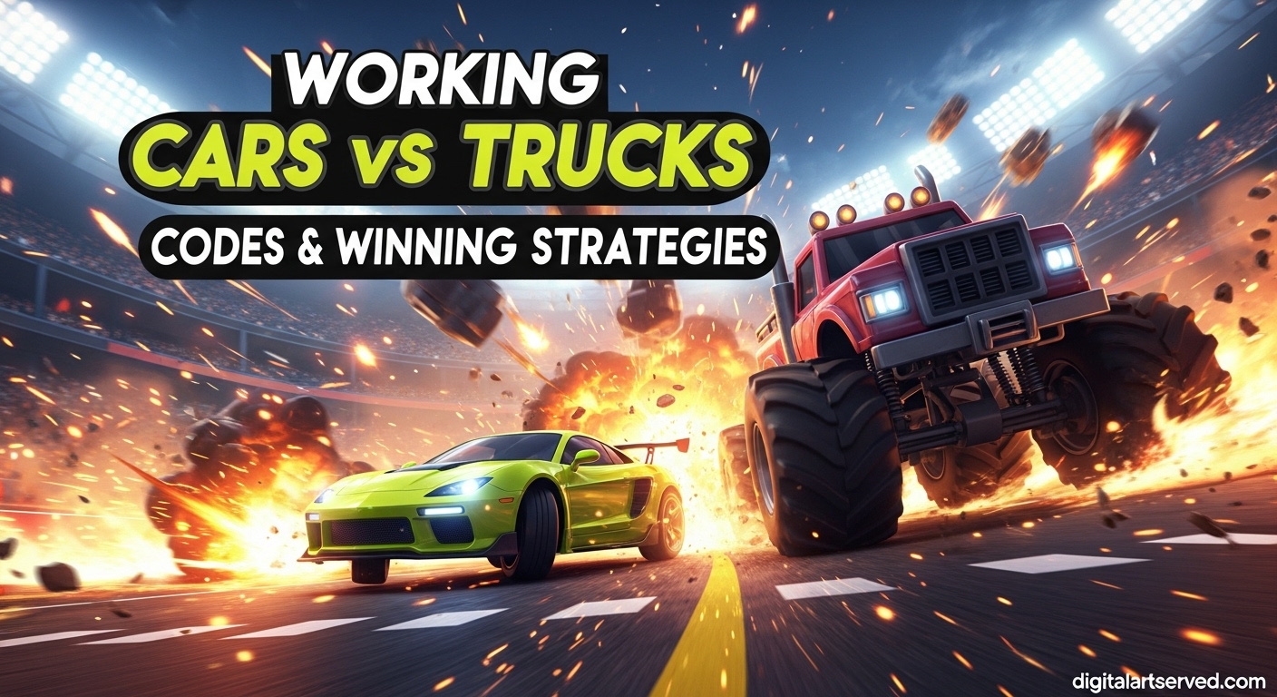 New Cars vs Trucks Codes & Strategy