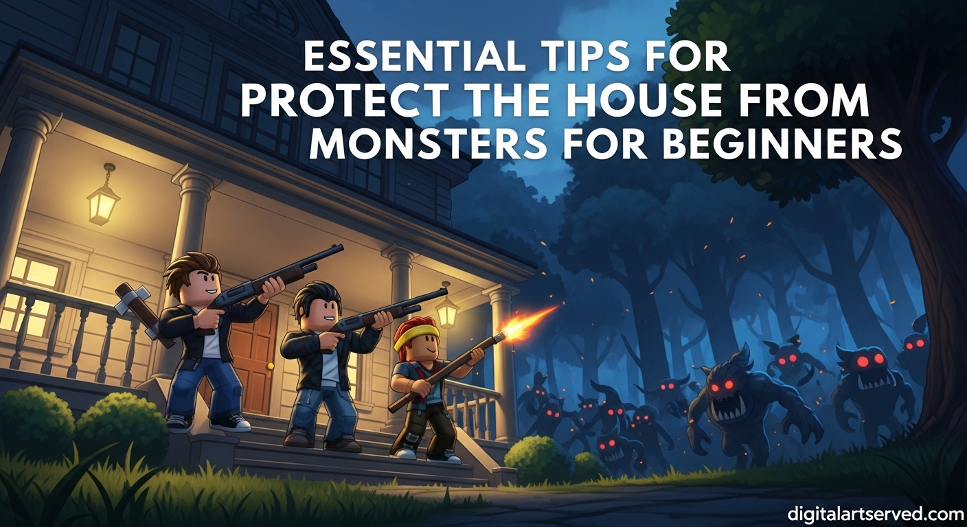 Protect the House from Monsters for Beginners Tips