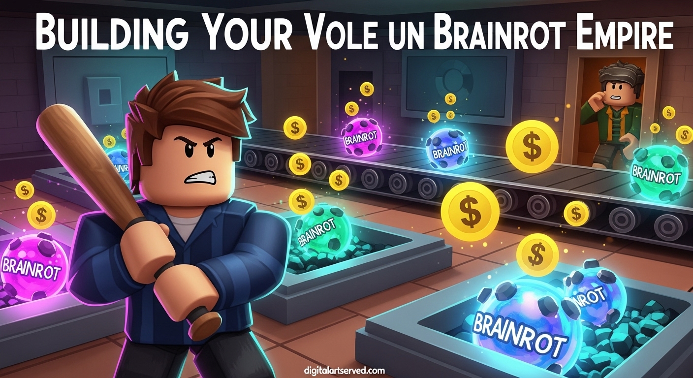 Vole un Brainrot: How to Play