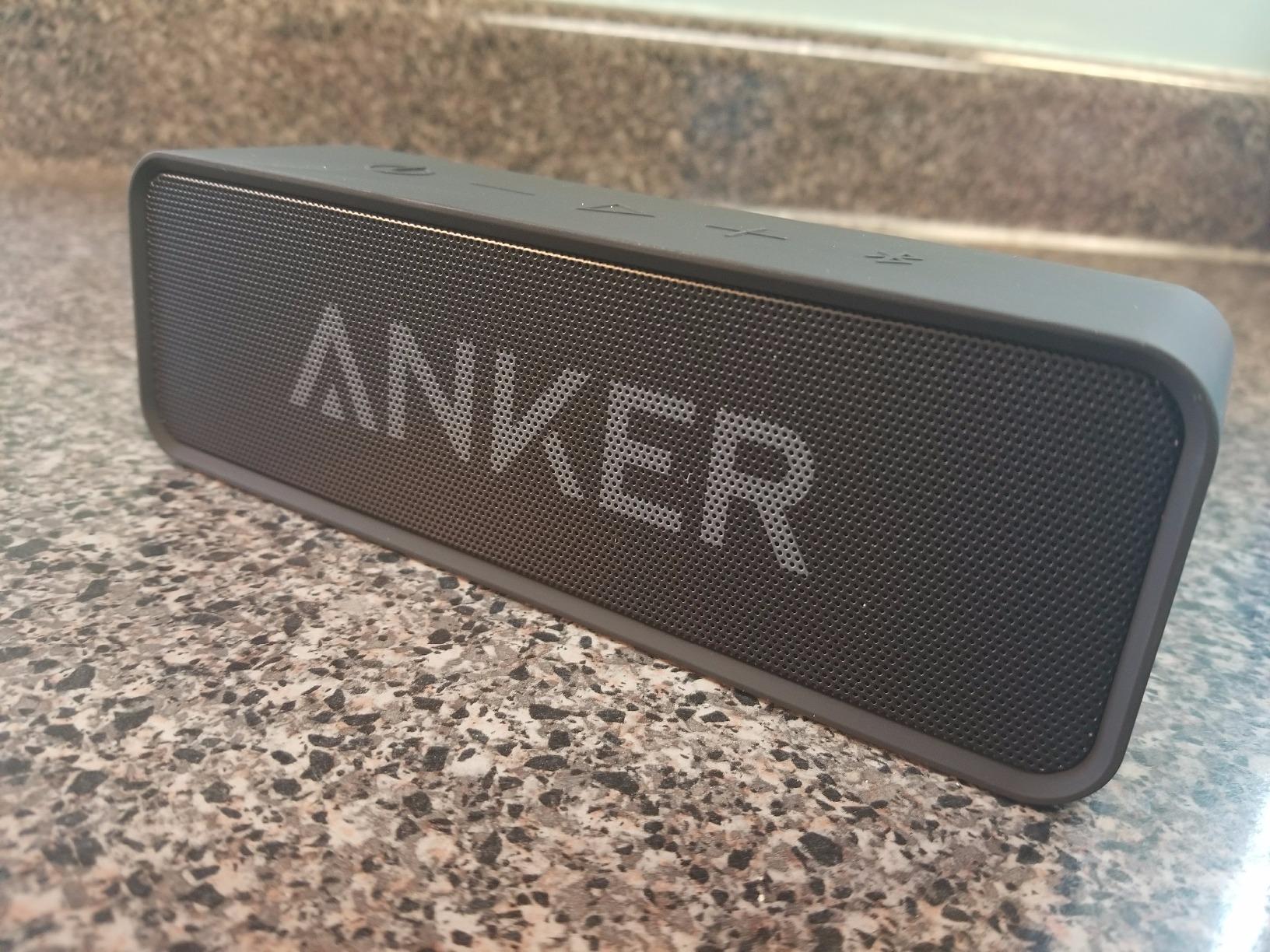 Anker soundcore Upgraded Bluetooth Speaker, IPX5 Waterproof, Stereo Sound, 24H Playtime, Portable Wireless Speaker customer photo 2