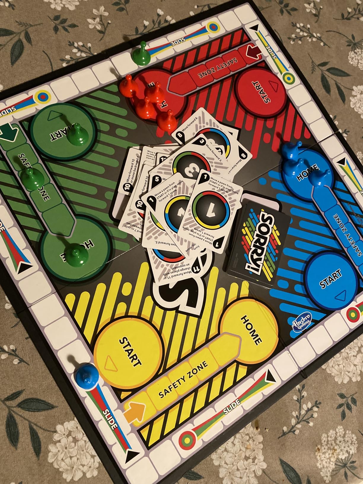 Sorry! Board Game for Kids Ages 6 and Up; Classic Hasbro Board Game; Each Player Gets 4 Pawns; Family Game customer photo 1