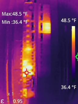 TOPDON TC004 Thermal Imaging Camera, 320 x 240 TISR Resolution, 256 x 192 IR High Resolution, 12-Hour Battery Life Handheld Infrared Camera with PC Analysis and Video Recording Supported, 32GB SD Card customer photo 2