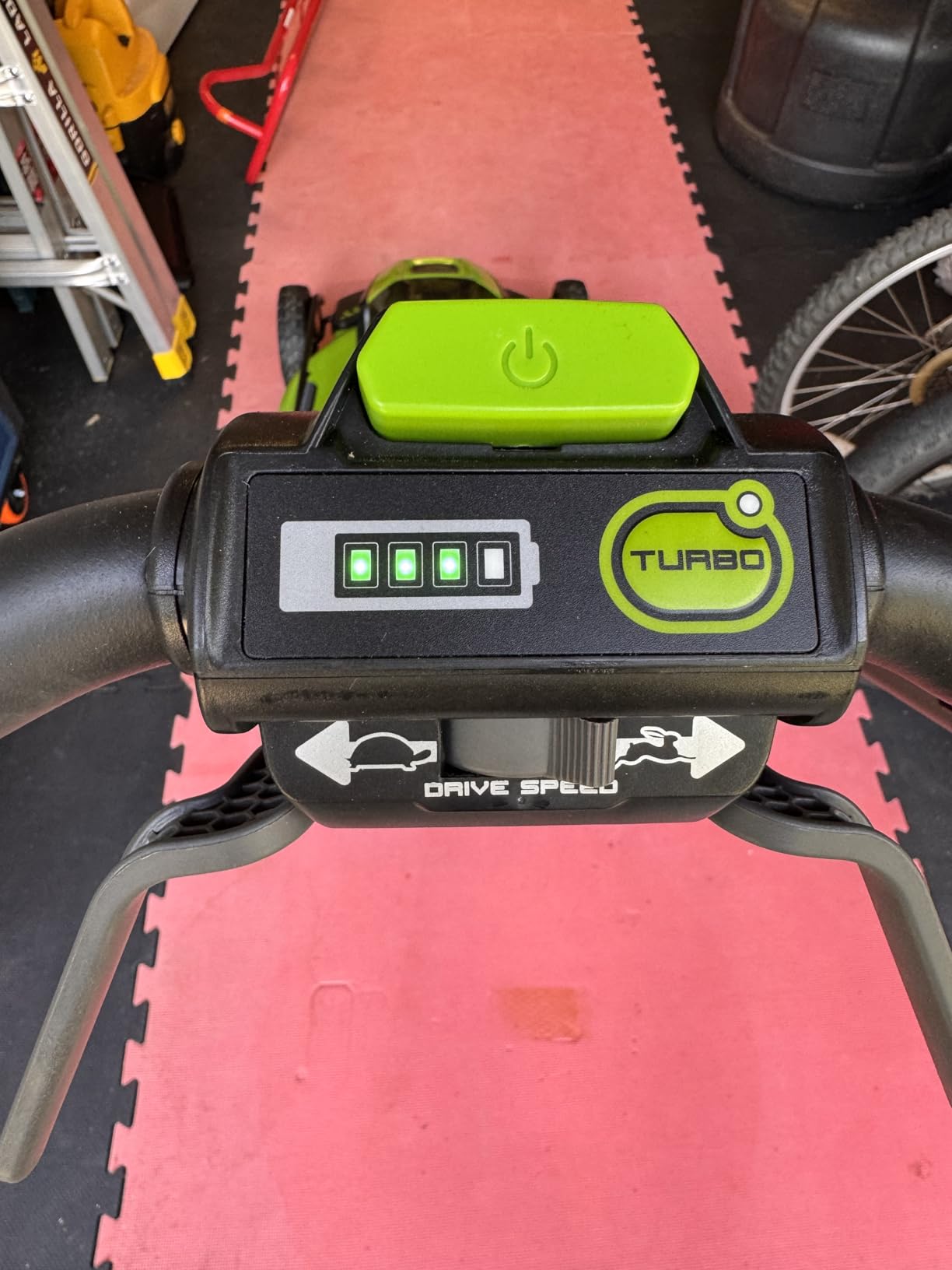 Greenworks 80V 21in Self-Propelled Lawn Mower customer photo 1