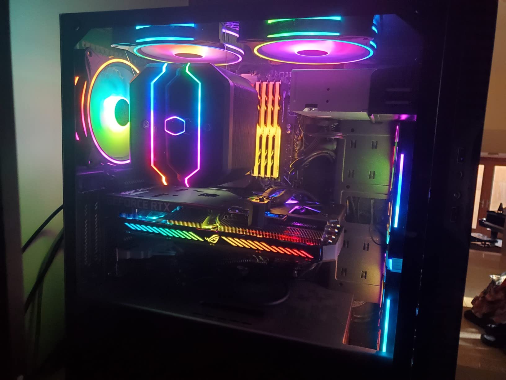 ASUS Dual NVIDIA GeForce RTX 3050 6GB OC Edition Gaming Graphics Card - PCIe 4.0, 6GB GDDR6 Memory, HDMI 2.1, DisplayPort 1.4a customer photo 1