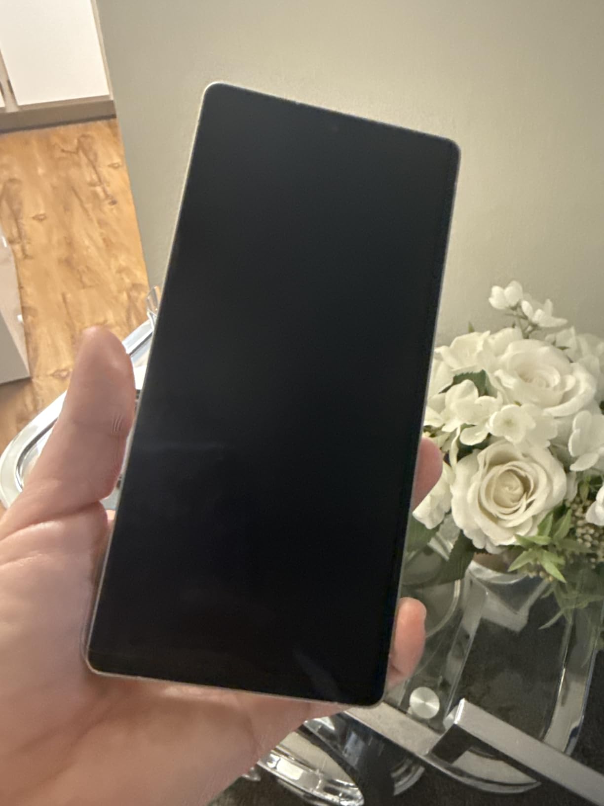 Samsung Galaxy S25 Ultra, 512GB Smartphone, Unlocked Android, AI Night Mode Camera, Snapdragon 8 Elite Fast Processor, 5000mAh Battery, Built-in S Pen, 2025, US 1 Yr Warranty, Titanium Silverblue customer photo 1