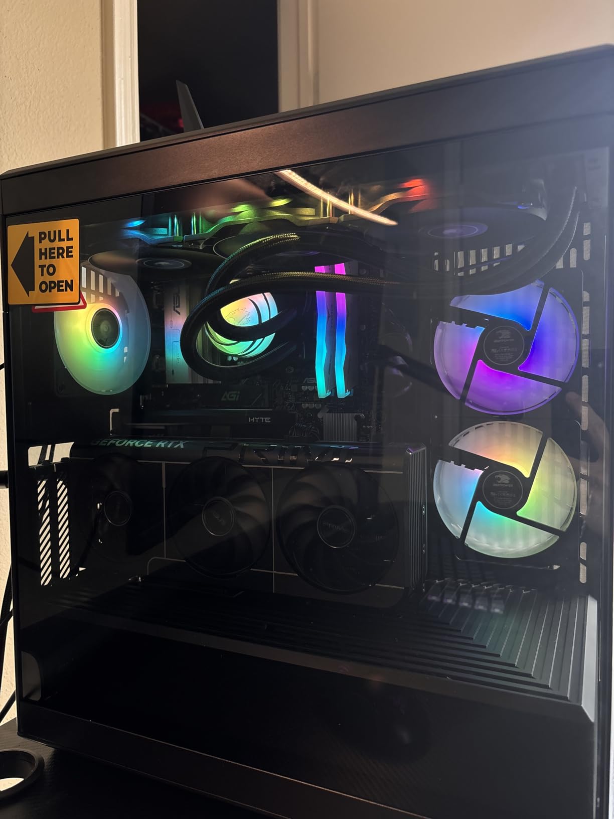 iBUYPOWER Y40 PRO Black Gaming PC Desktop Computer AMD Ryzen 9 7900X CPU, NVIDIA GeForce RTX 5070Ti 16GB GPU, 32GB DDR5 RGB 5200MHz RAM, 2TB NVMe SSD, Windows 11 Home, Keyboard, Mouse - Y40BA9N57T01 customer photo 2