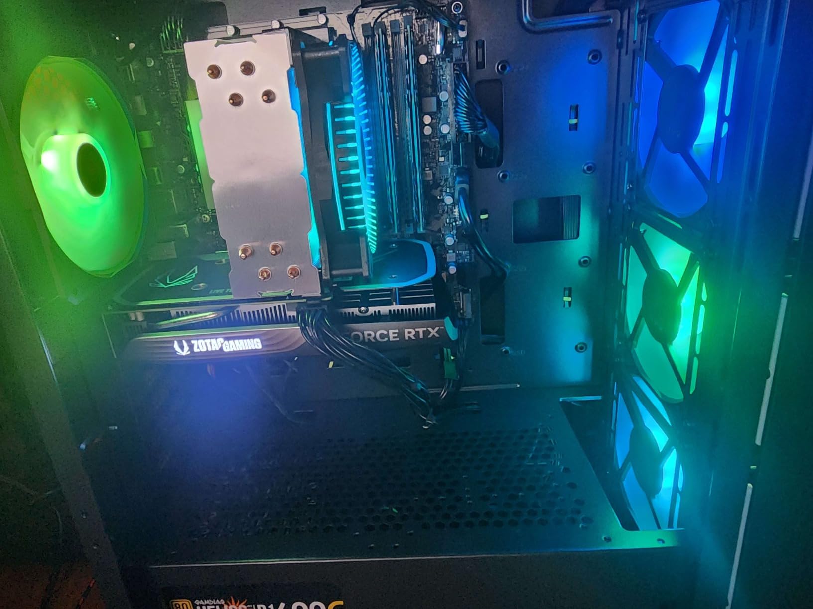 Skytech Gaming Nebula Gaming PC, Intel i5 14400F 2.5GHz, NVIDIA RTX 5060, 1TB NVMe SSD, 16GB DDR5 RAM 6000, 650W Gold PSU, Wi-Fi, Win 11, Desktop customer photo 2