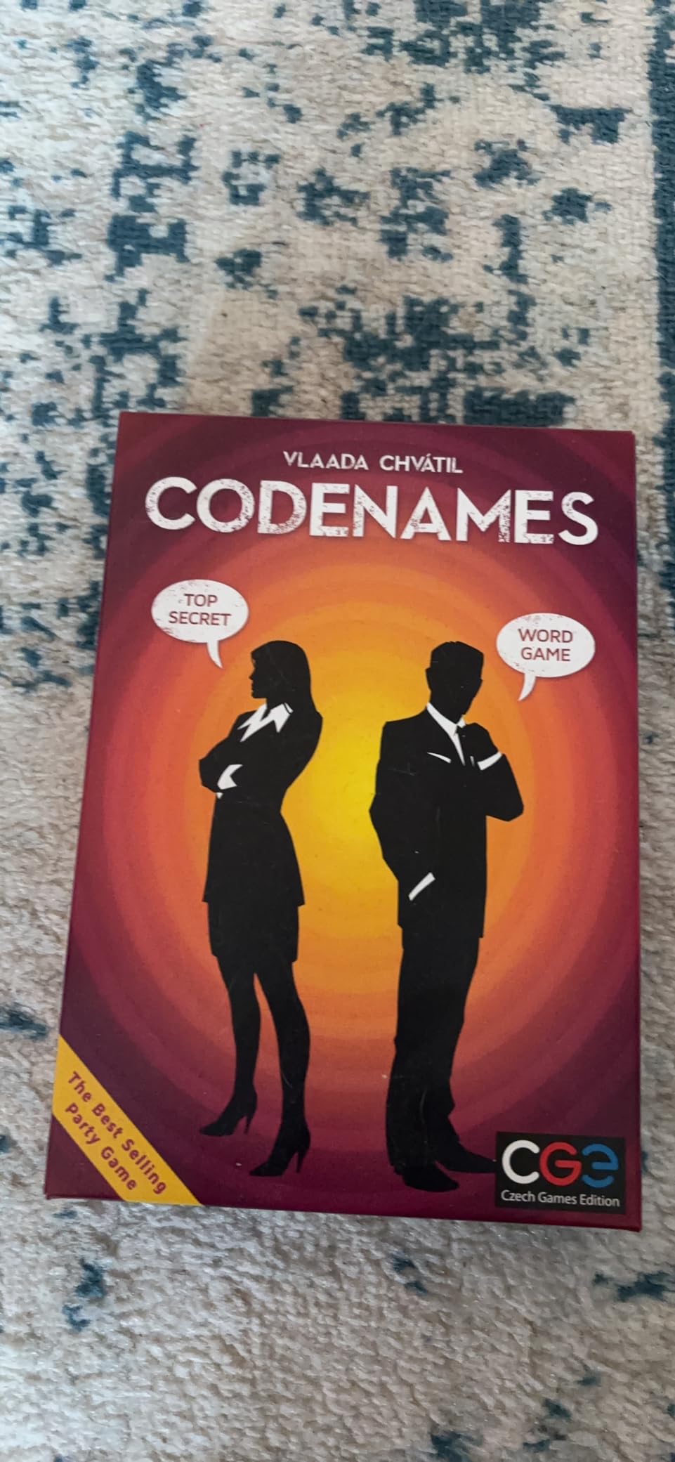 CGE Codenames Board Game (2nd Edition) The Top Secret Word Association Party Game for Friends & Family Game Nights, 4+ Players customer photo 2