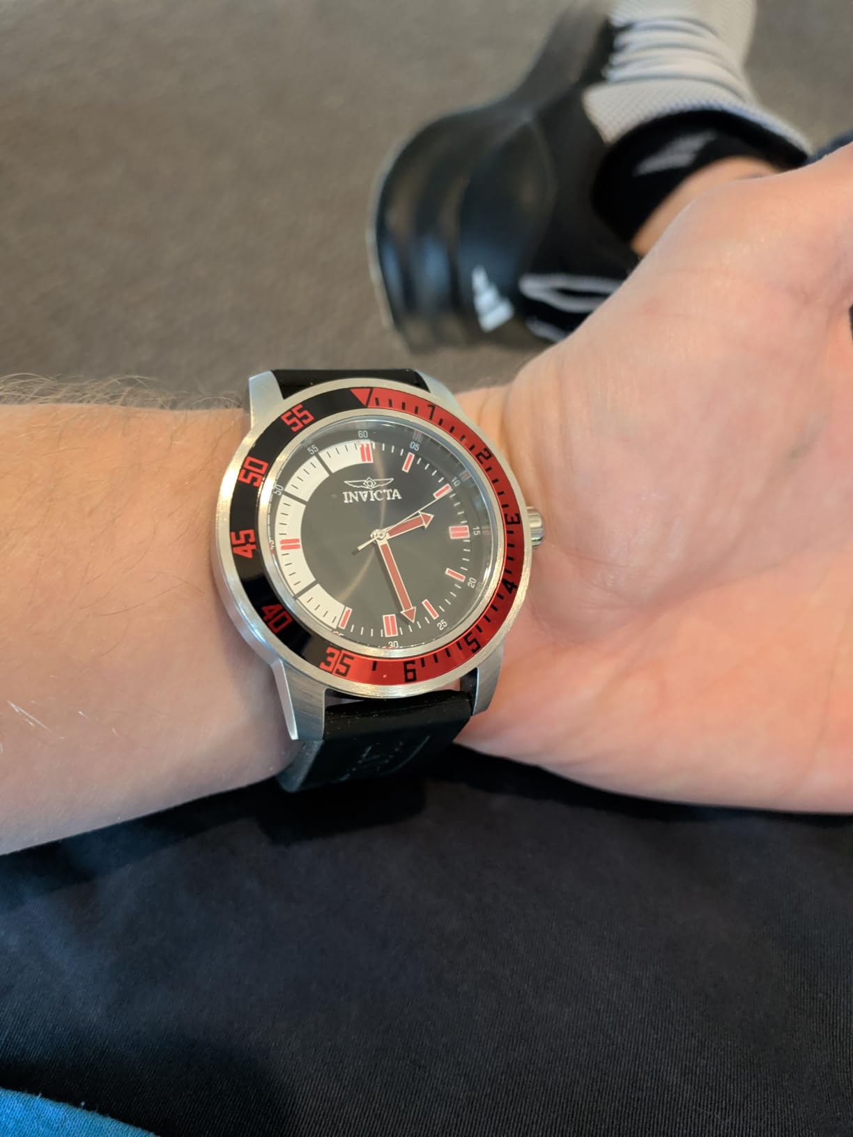 Men's Specialty Silicone Quartz Watch customer photo 1