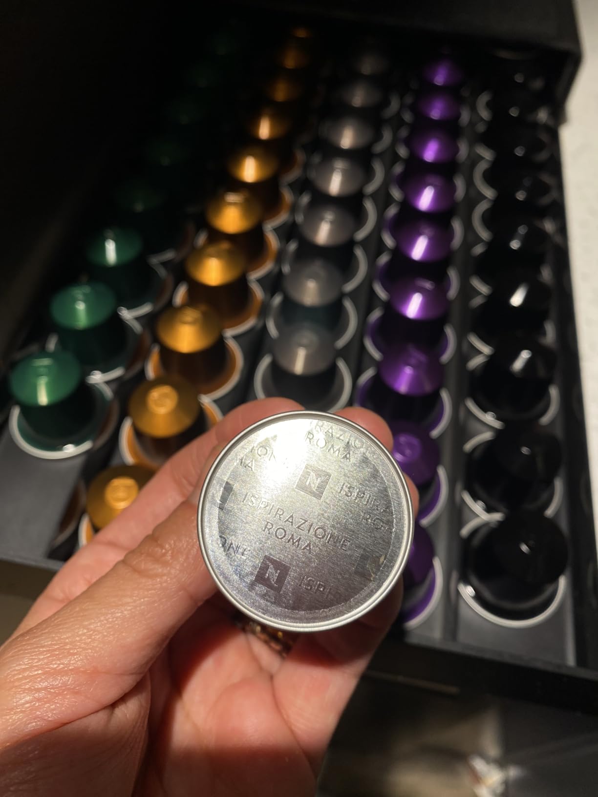 Nespresso Capsules Original Line, Ispirazione Favorites Variety Pack, Medium & Dark Roast Espresso Coffee, 50 Count Coffee Pods customer photo 2