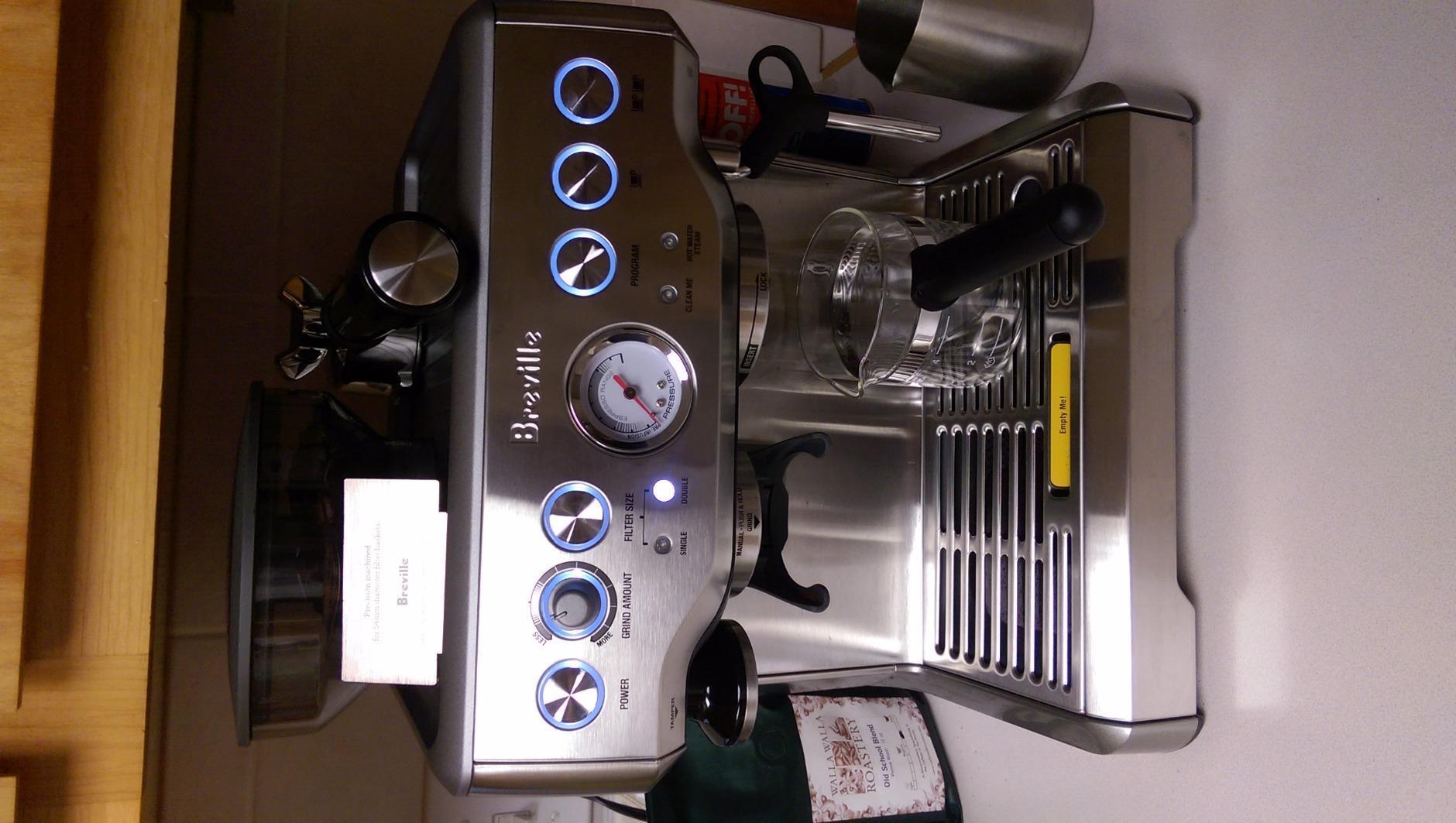 Breville Barista Express Espresso Machine BES870XL, Brushed Stainless Steel customer photo 2
