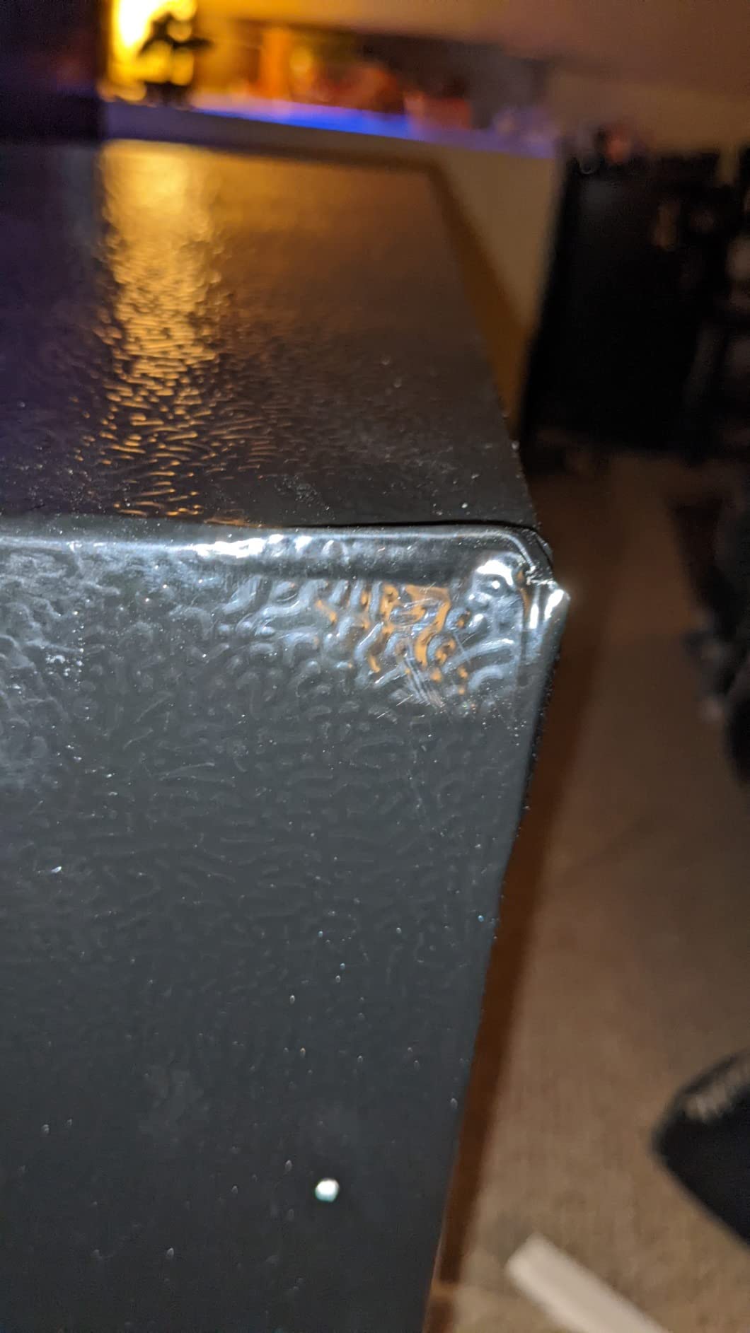 ARCTIC CHEF Mini Refrigerator, Compact Freezer Compartment, Adjustable Thermostat Control, Reversible Door, Ideal Fridge for Dorm, Office, Apartment, Platinum Stainless, 3.2 Cubic Feet customer photo 1