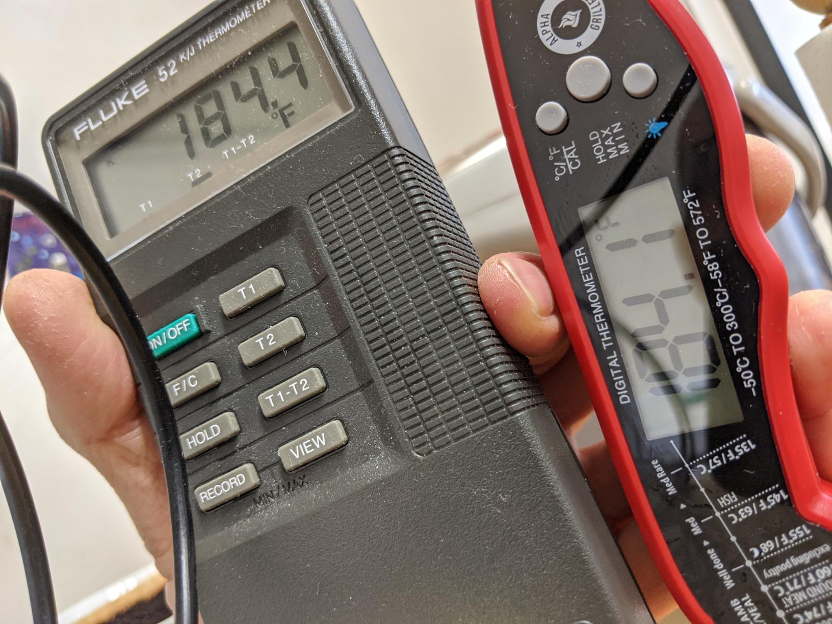 Alpha Grillers Meat Thermometer Digital - Instant Read Food Thermometer for Cooking & Grilling - Professional Kitchen Gift for Men, Dad & Mom customer photo 1