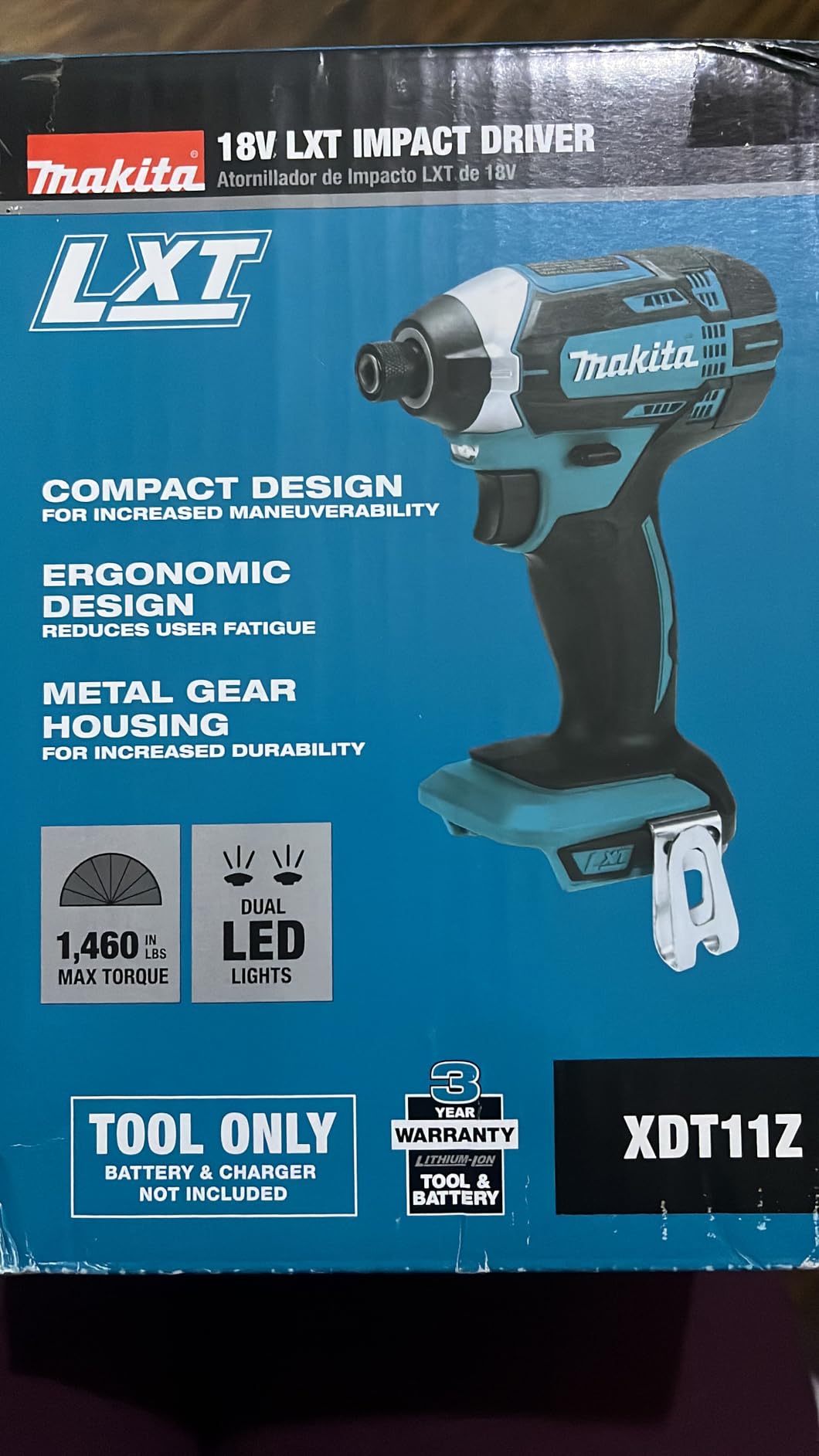 XDT11Z 18V LXT Lithium-Ion Cordless Impact Driver - Tool Only customer photo 1