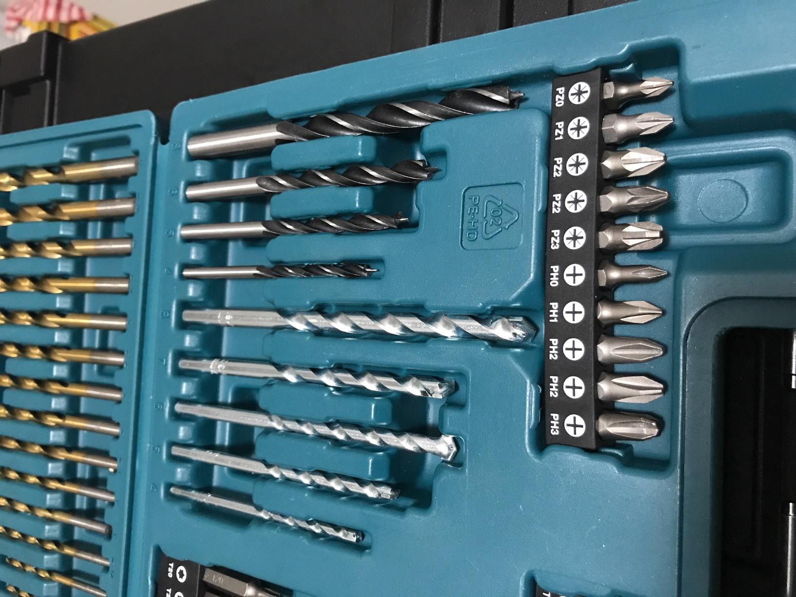 B-49373 75 PC Metric Drill and Screw Bit Set - Comprehensive Bit Set customer photo 2