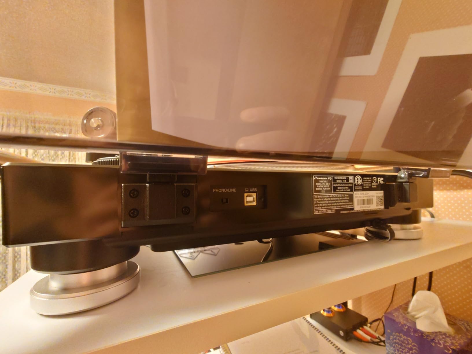 Pioneer DJ PLX-500 Direct Drive Turntable customer photo 2