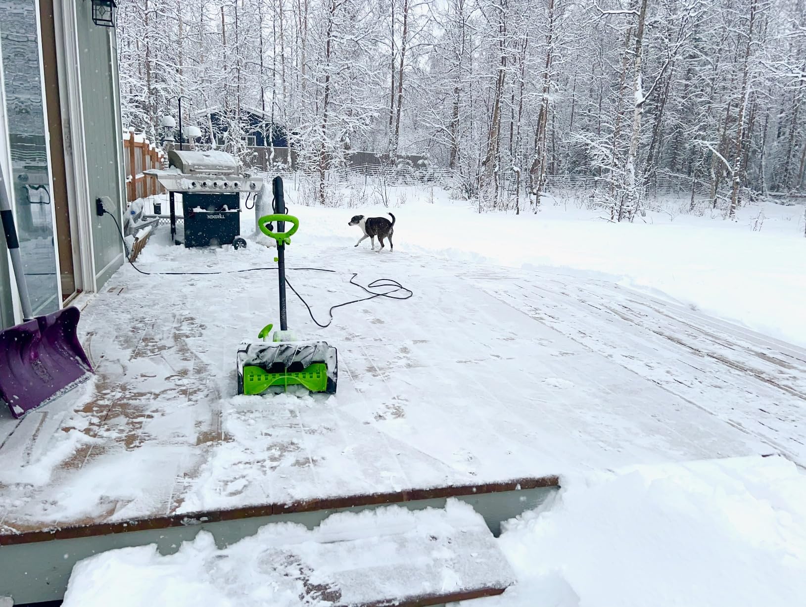 Earthwise SN70016 Electric Corded 12Amp Snow Shovel, 16