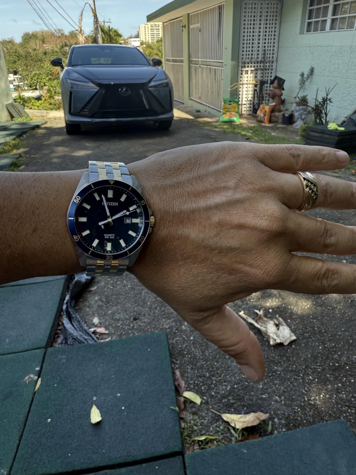 Citizen Quartz Mens Watch, Stainless Steel, Classic customer photo 2