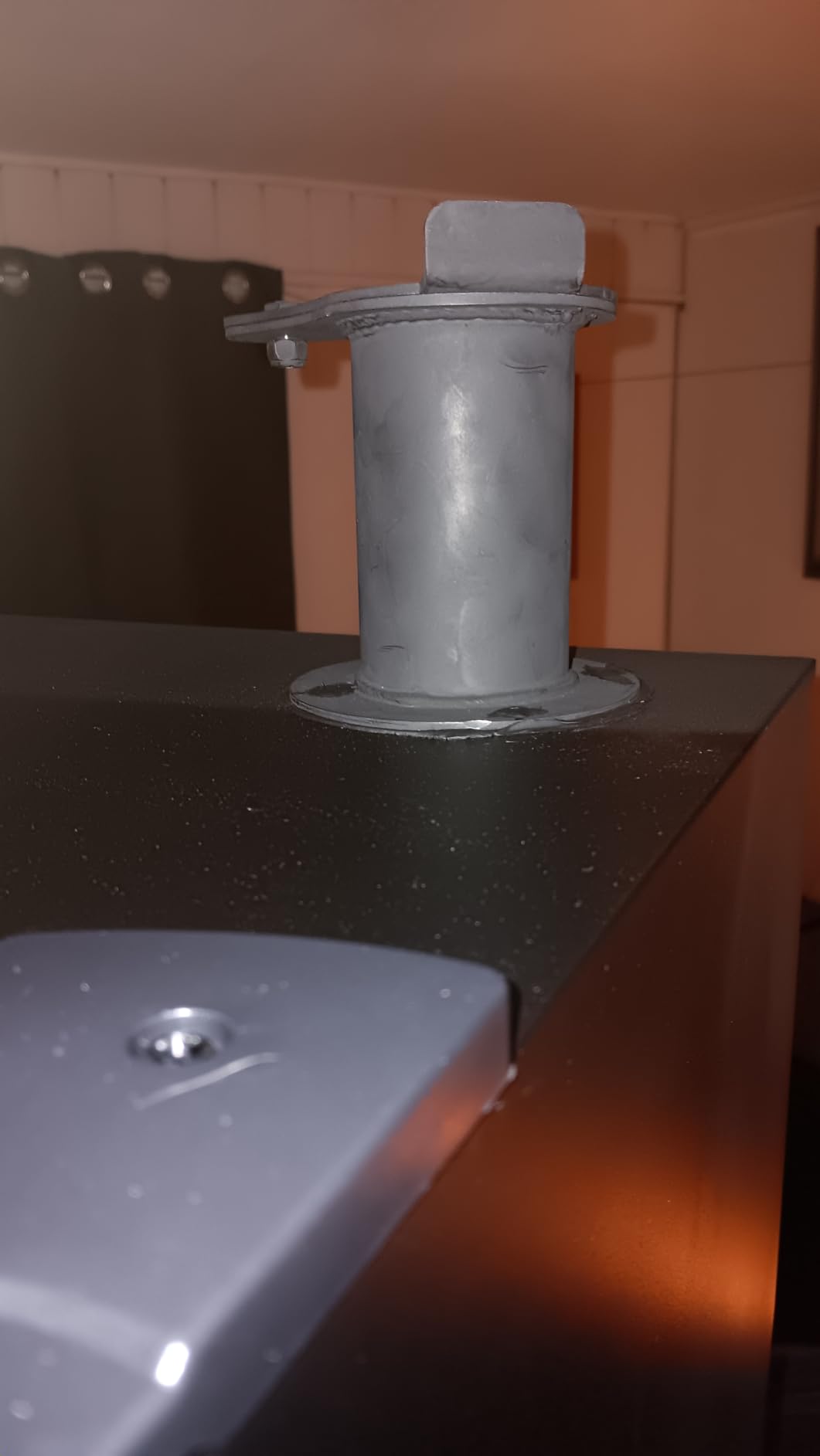 Masterbuilt® 30-inch Electric Vertical BBQ Smoker with Analog Temperature Control, Chrome Smoking Racks and 535 Cooking Square Inches in Black, Model MB20070210 customer photo 2