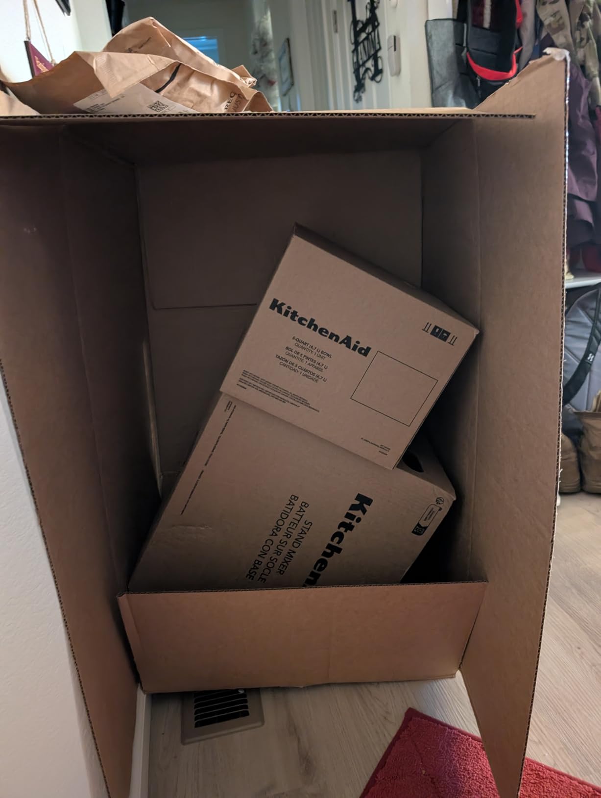 Artisan Series 5 Quart Tilt Head Stand Mixer with Pouring Shield KSM150PS, Blue Velvet customer photo 1