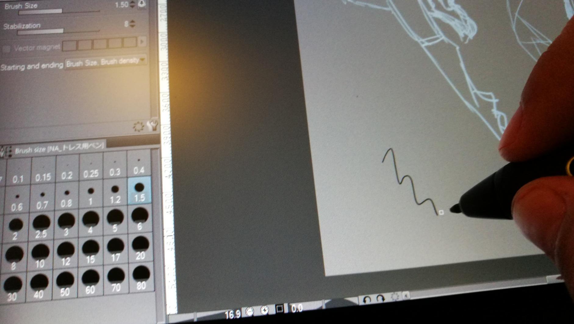 HUION KAMVAS Pro 16 Drawing Tablet with Screen, 15.6 inch Pen Display Anti-Glare Glass 6 Shortcut Keys Adjustable Stand, Graphics Tablet for Drawing, Writing, Design, Work with Windows, Mac and Linux customer photo 1