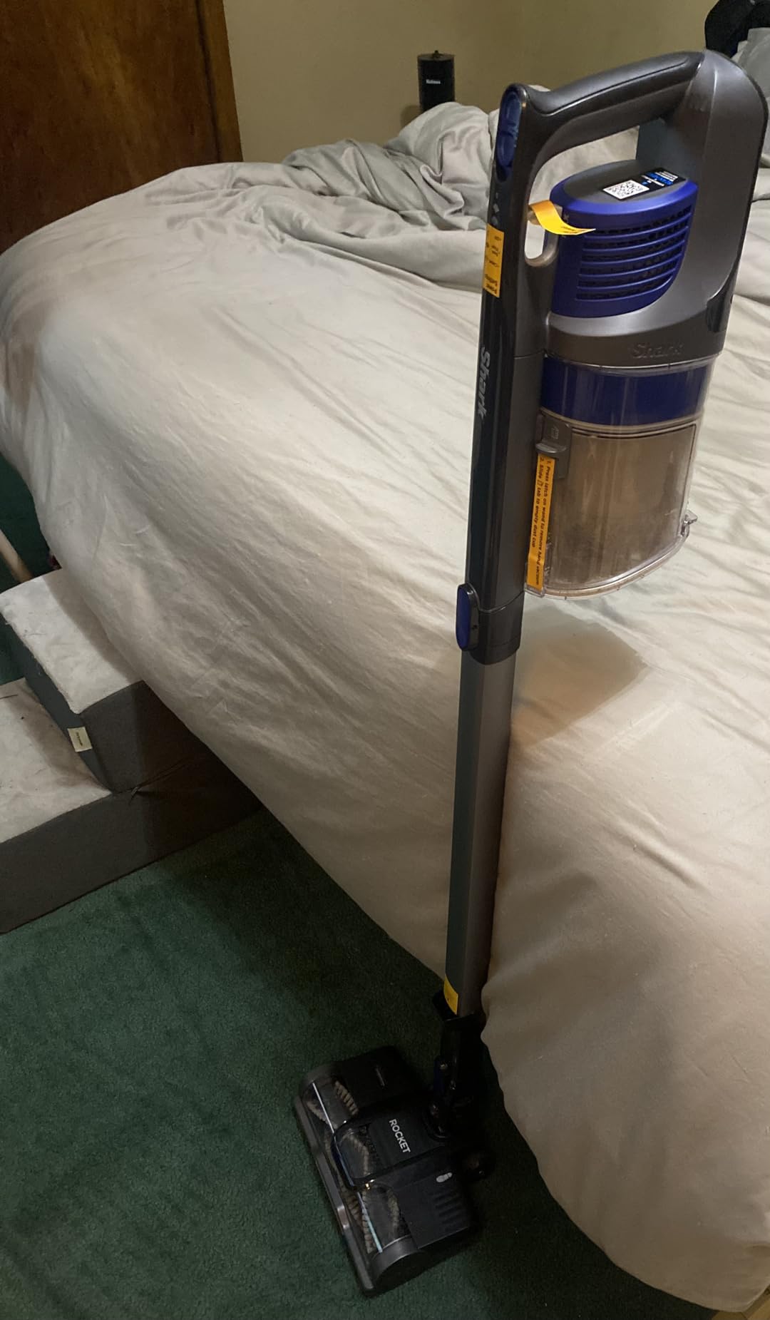 Pet Cordless Vacuum Cleaner | LED Headlights | Removable Handheld Vacuum for Pet Hair | Crevice Tool & Pet Multi-Tool Included | 40min Runtime | For Carpet & Hard Floors | Grey | IX141 customer photo 2