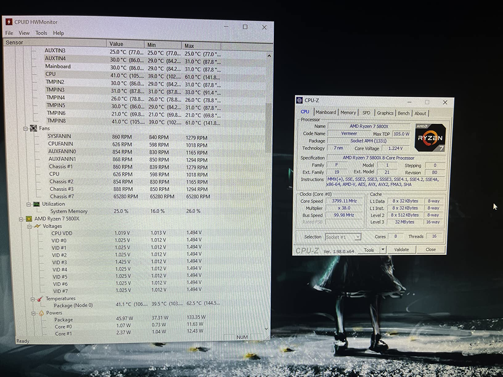 Ryzen 7 5800X 8-core, 16-thread unlocked desktop processor customer photo 2