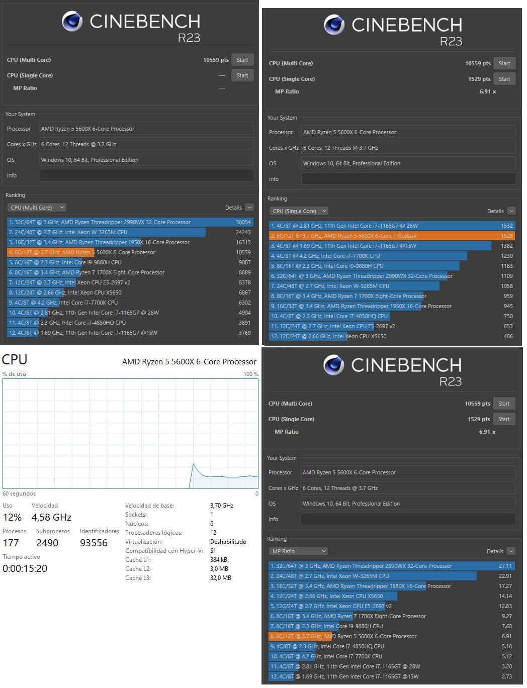 Ryzen 5 5600X 6-core, 12-thread unlocked desktop processor with Wraith Stealth cooler customer photo 1