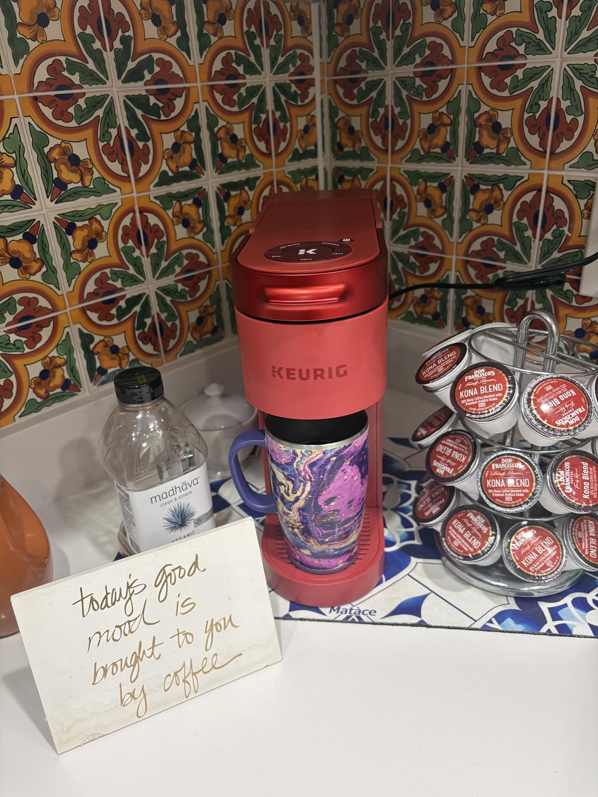 K-Slim Single Serve K-Cup Pod Coffee Maker, Multistream Technology, 3 Brew Sizes, Slim and Sleek Design, 46oz Removable Reservoir, Black customer photo 1