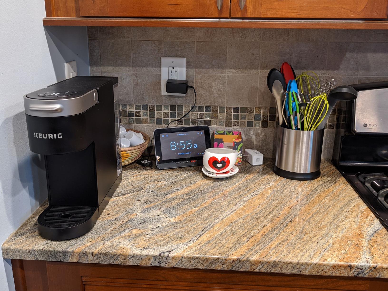 K-Slim Single Serve K-Cup Pod Coffee Maker, Multistream Technology, 3 Brew Sizes, Slim and Sleek Design, 46oz Removable Reservoir, Black customer photo 2