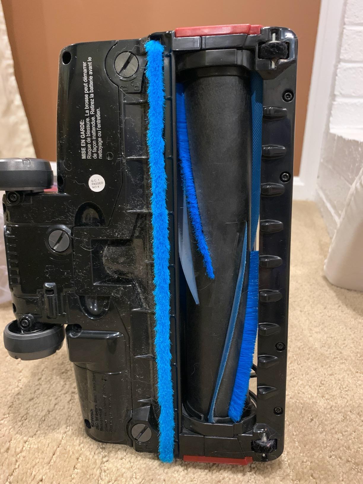 Cordless Vacuum Cleaner, HEPA Filter, Lightweight, Portable, Rechargeable, Pet Hair Pickup, Removable Handheld, Crevice, Upholstery & Dusting Brush Included, 40-min runtime, Red, IZ362H customer photo 2