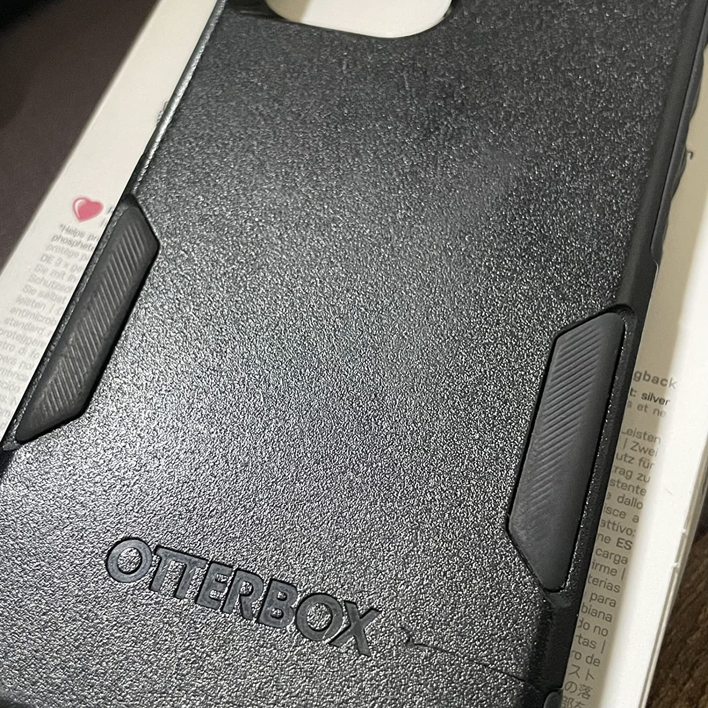 OtterBox iPhone 12 & iPhone 12 Pro Commuter Series Case - Black, Slim & Tough, Pocket-Friendly, with Port Protection customer photo 1