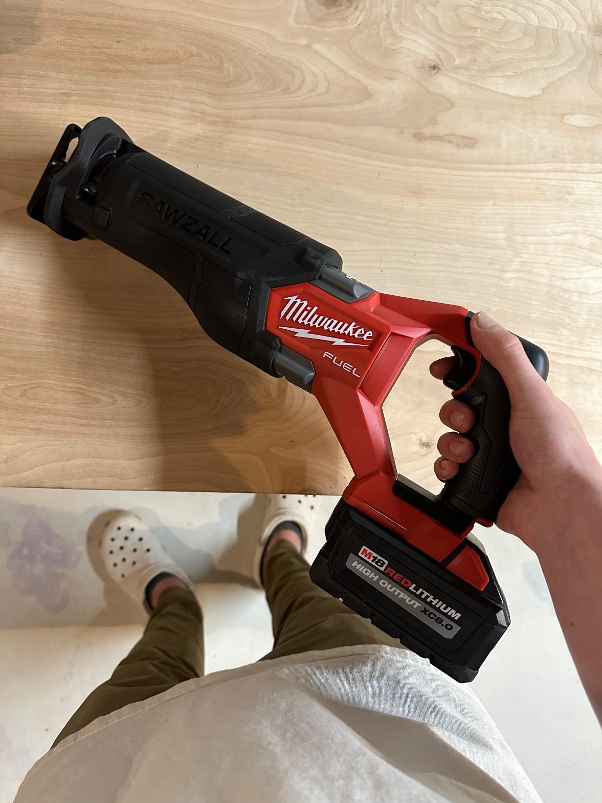 Milwaukee M18 FUEL Sawzall Brushless Cordless Reciprocating Saw (Bare Tool) customer photo 1