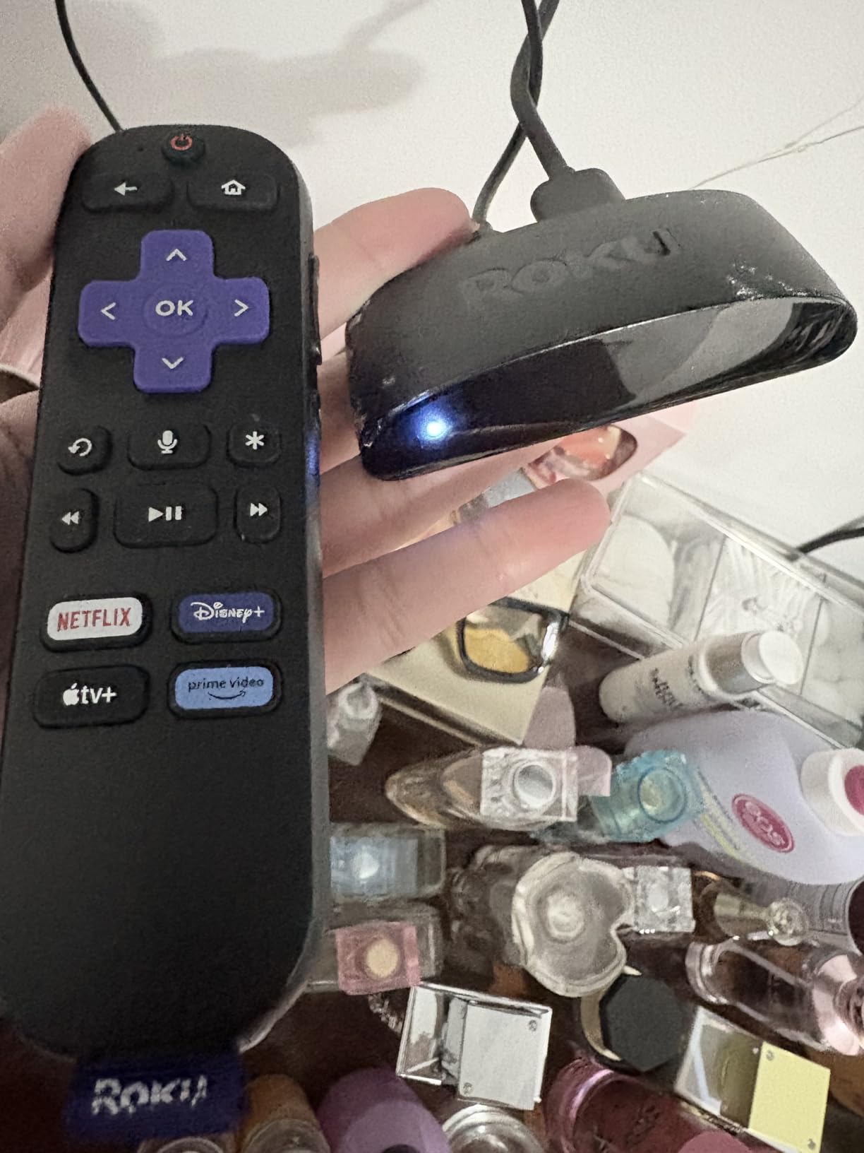 Express 4K+ | Roku Streaming Device 4K/HDR with Voice Remote, Free & Live TV customer photo 2