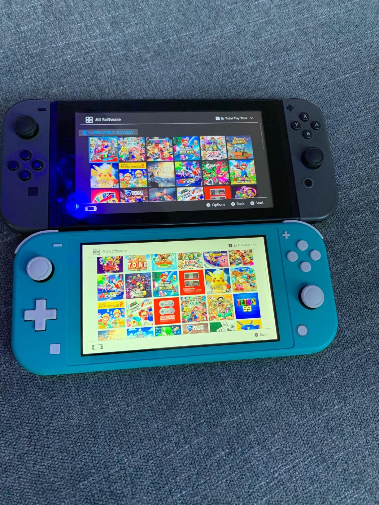 Nintendo Switch Lite - Blue customer photo 2