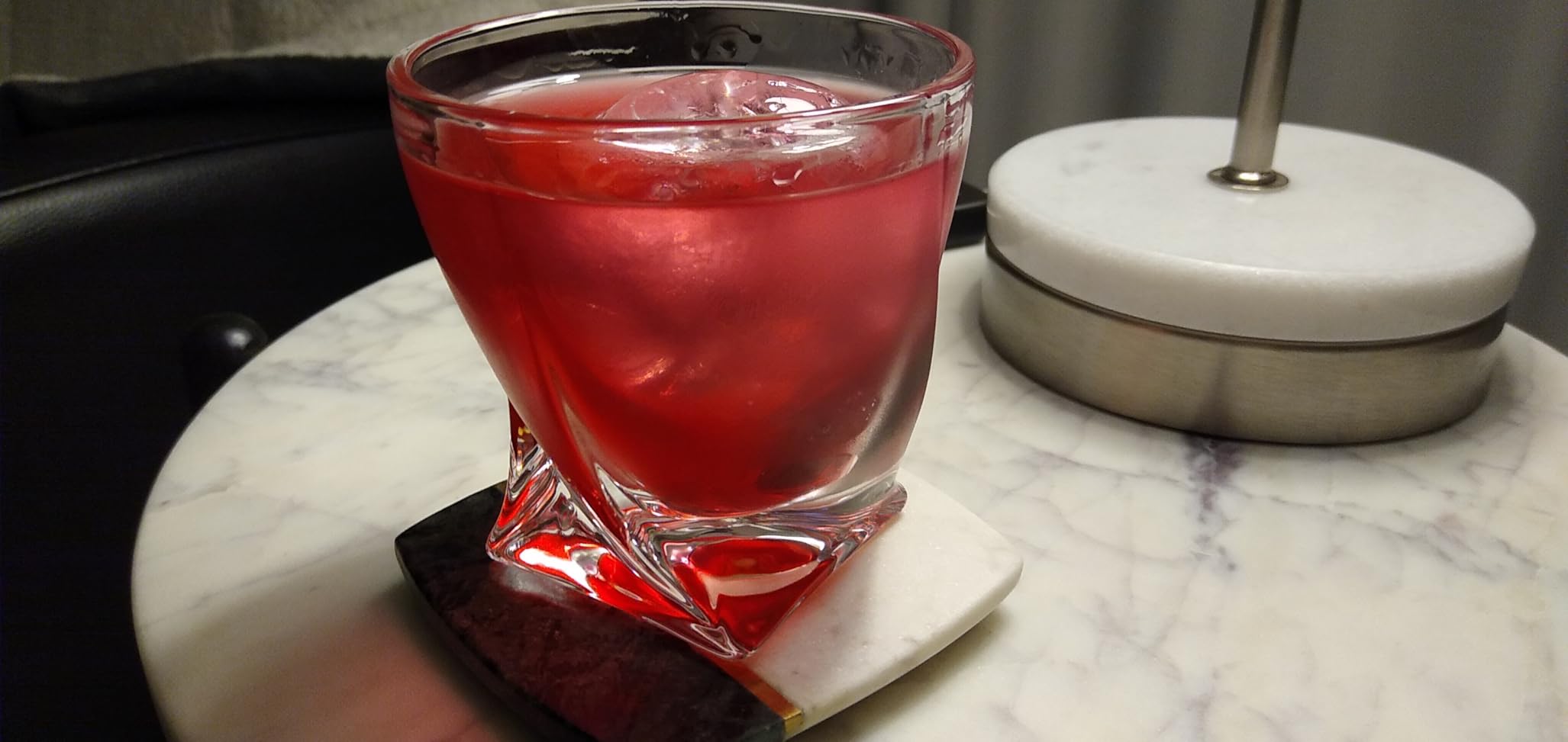 Whiskey Rocks Glass, Set of 4 (2 Crystal Bourbon Glasses, 2 Round Big Ice Ball Molds) In Gift Box - 11 Oz Old Fashioned Glasses for Scotch Cocktail Rum Cognac Vodka Liquor, Unique Gifts for Men customer photo 1