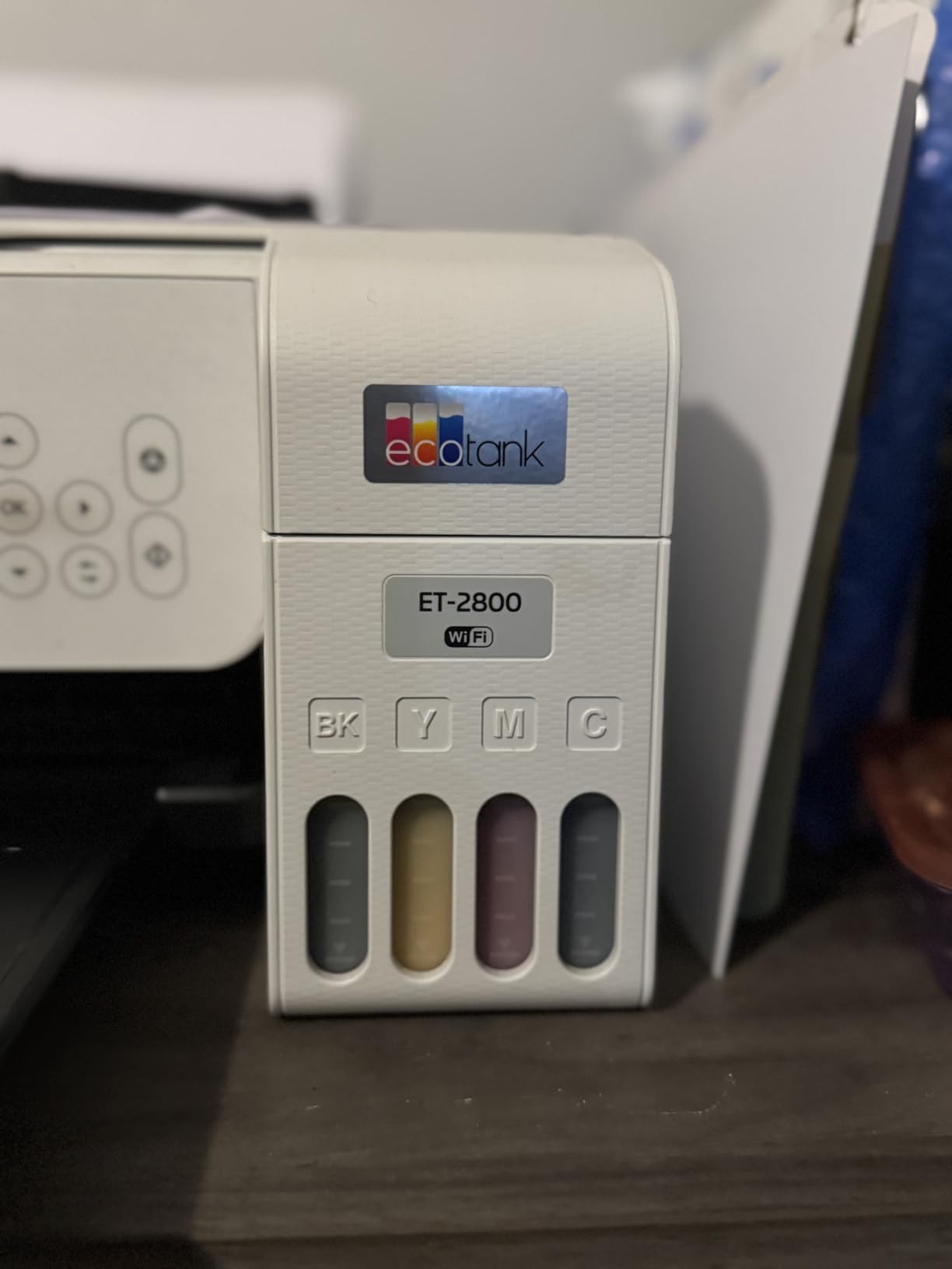 Epson EcoTank ET-2800 Wireless Color All-in-One Cartridge-Free Supertank with Scan and Copy, The Ideal Basic Home Printer - Black customer photo 2