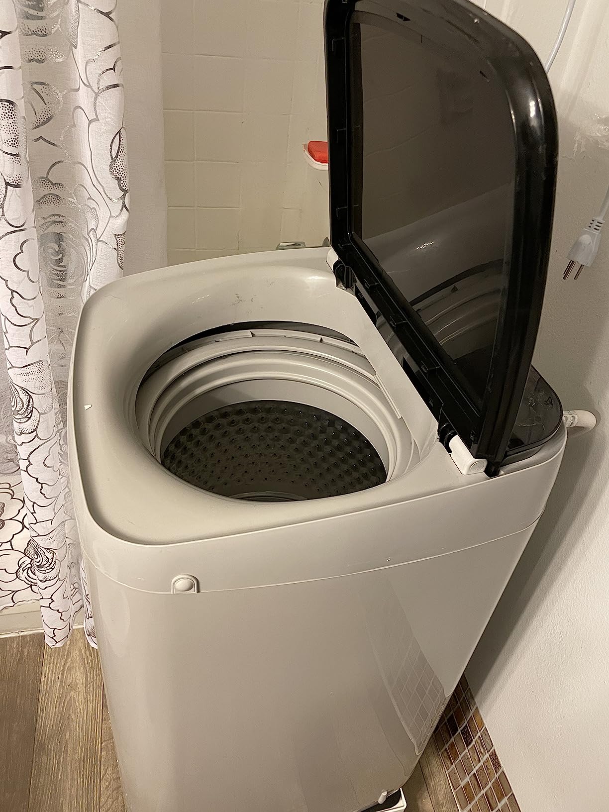 Nictemaw Portable Washing Machine 20Lbs Capacity 2.8 Cu.ft Portable Washer and Dryer Combo with 10 Programs and 8 Water Level Selections Compact Washer Machine for Apartments, Dorms, Rv-Glass Cover customer photo 2