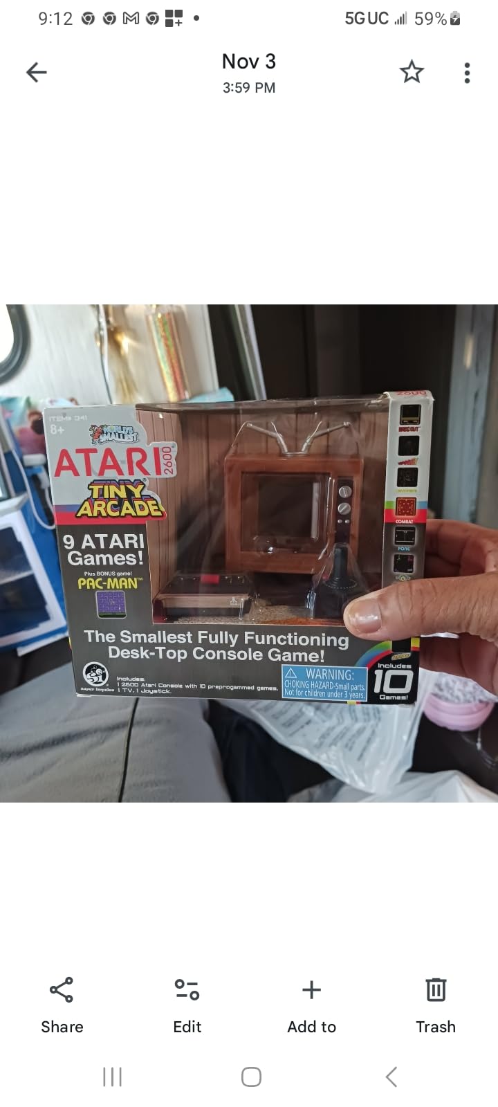 Tiny Arcade Atari 2600 3.5