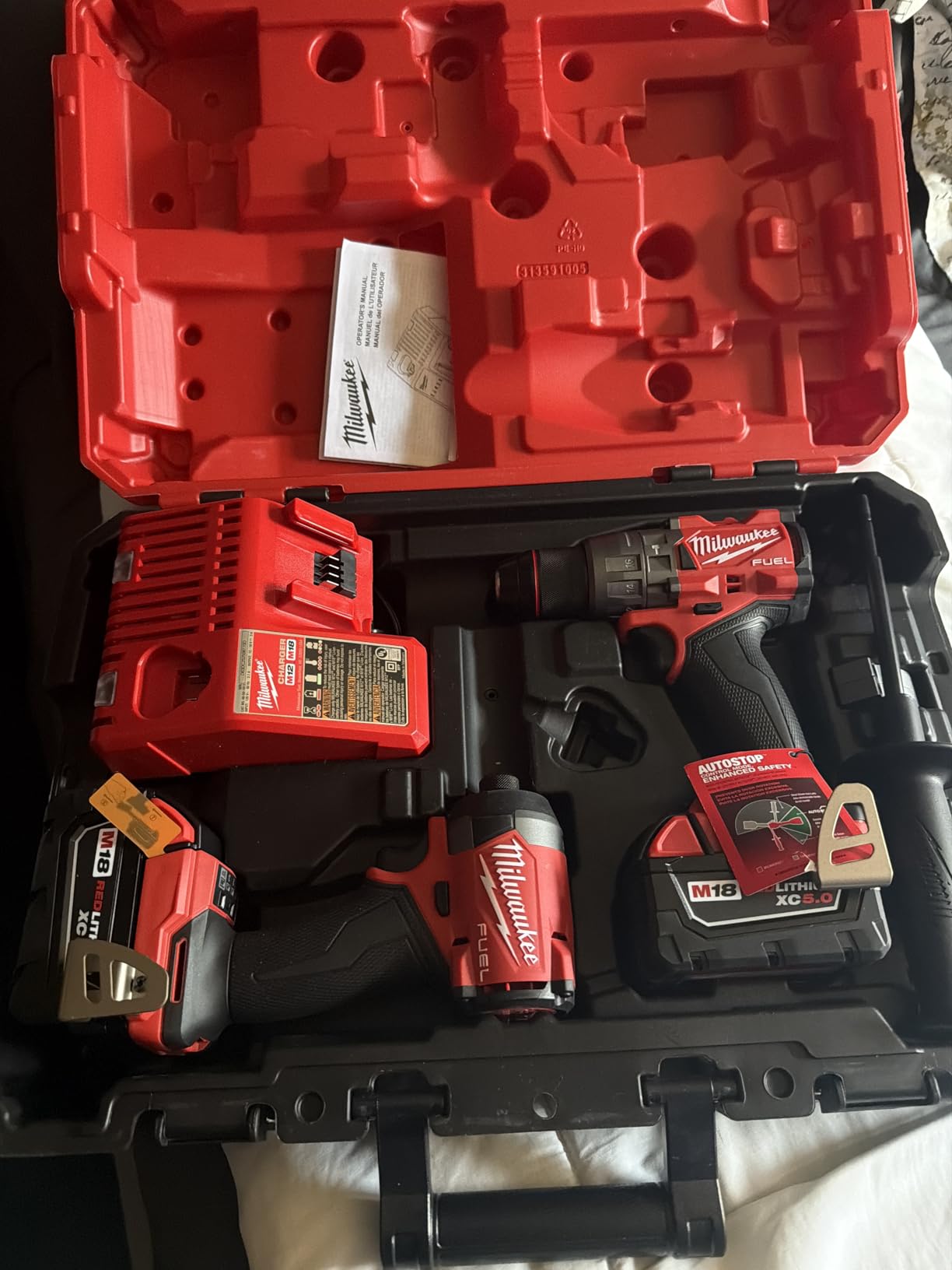 M18 FUEL 2-Tool Combo Kit - Electric Drill/Driver & Impact Driver with Batteries and Charger customer photo 2