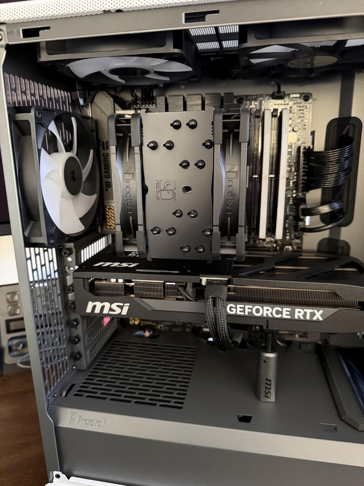 ASUS TUF Gaming B650-PLUS WiFi AMD B650 AM5 Ryzen Desktop 9000 8000 and 7000 ATX Motherboard, 14 Power Stages, PCIe 5.0 M.2, DDR5 Memory, WiFi 6 and 2.5 Gb Ethernet, USB4 Support Aura Sync customer photo 1