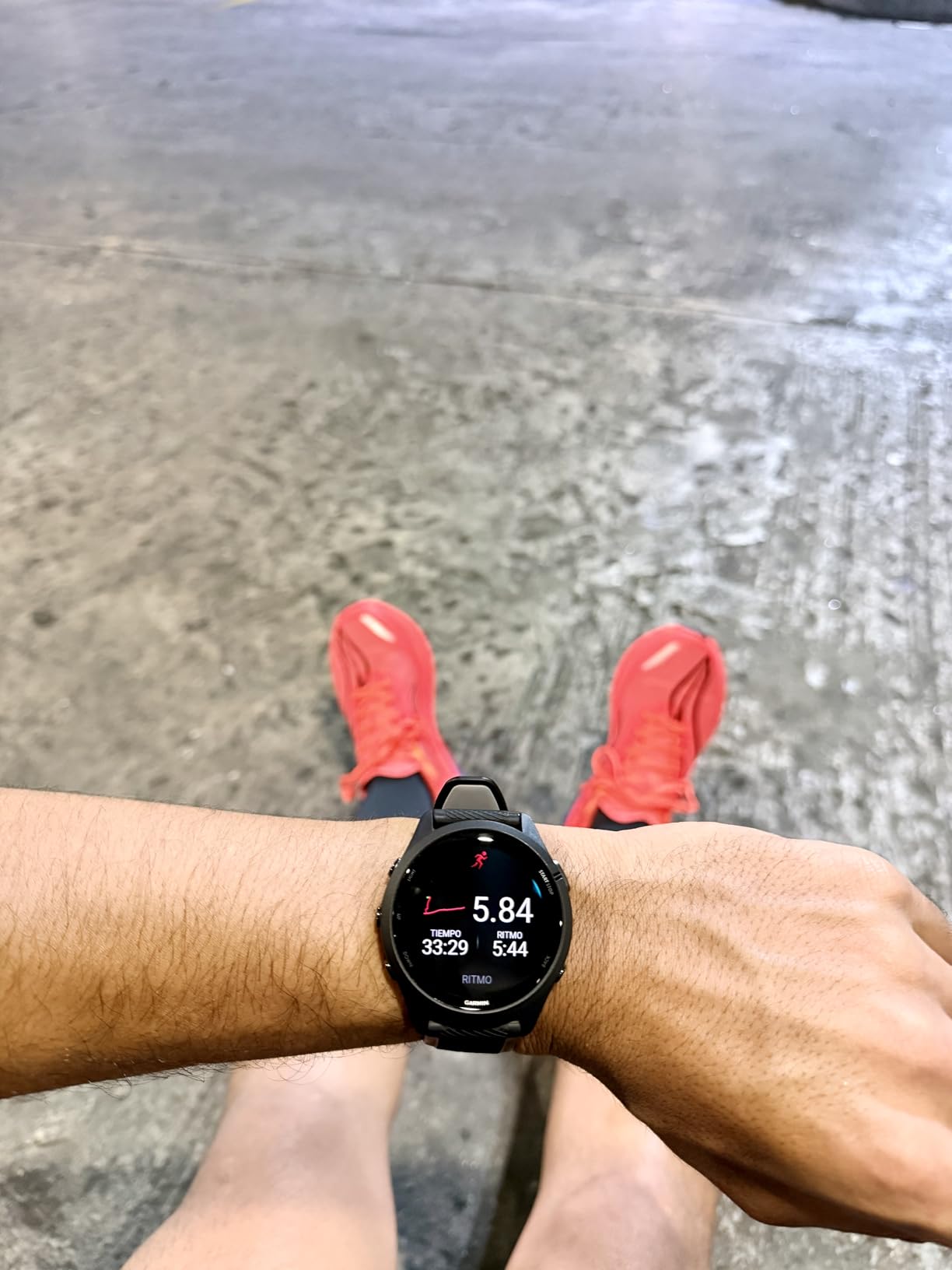Forerunner 265 Running Smartwatch, Colorful AMOLED Display, Training Metrics and Recovery Insights, Black and Powder Gray customer photo 2