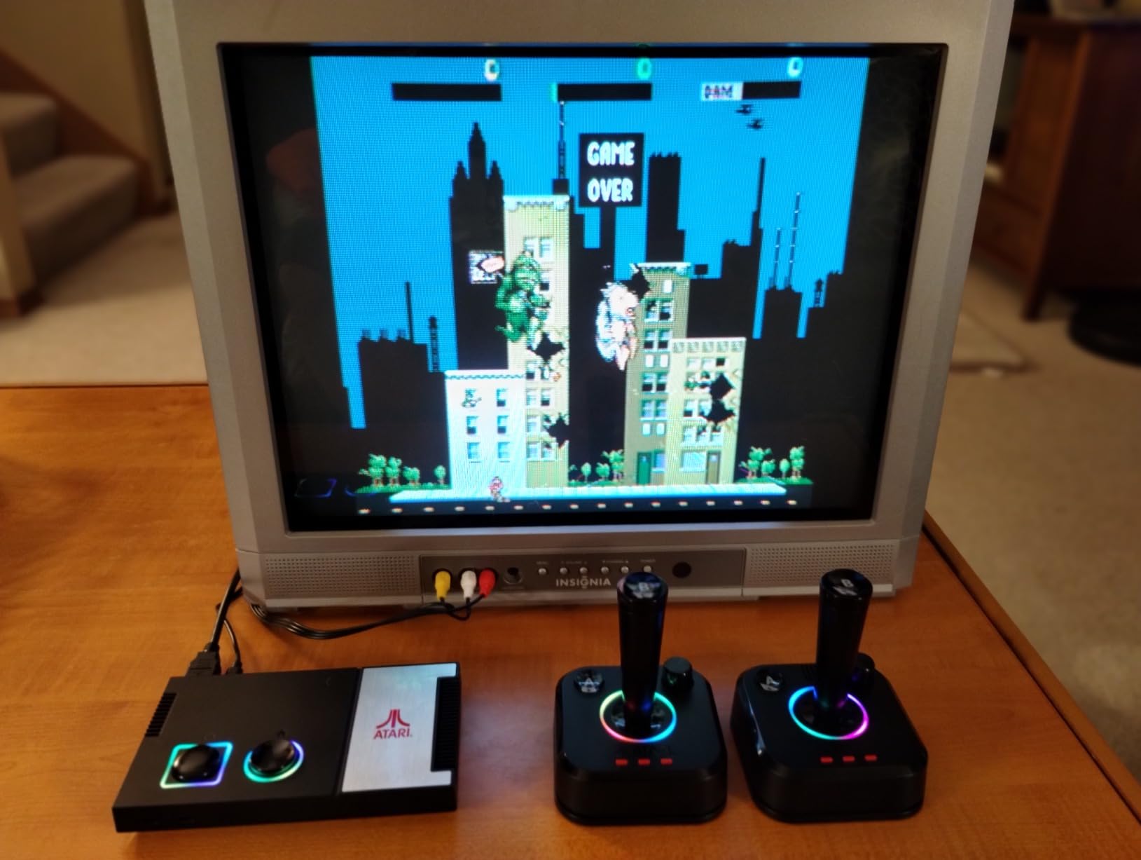 My Arcade Atari Game Station Pro: Retro Video Game Console with 200+ Games, Wireless Joysticks, RGB LED Lights customer photo 2