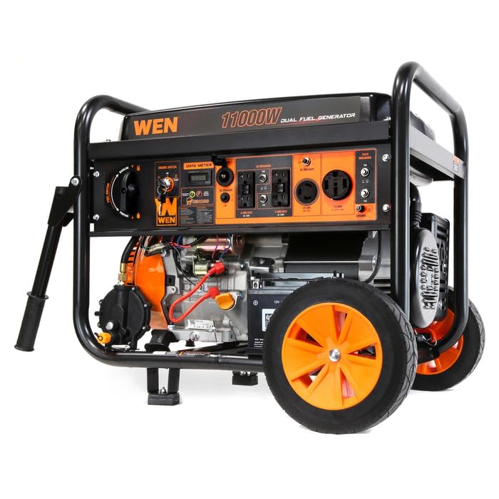WEN 5600-Watt Portable Generator, Electric Start, 224cc, Transfer-Switch and RV-Ready with CO Shutdown Sensor (GN5602X) customer photo 2