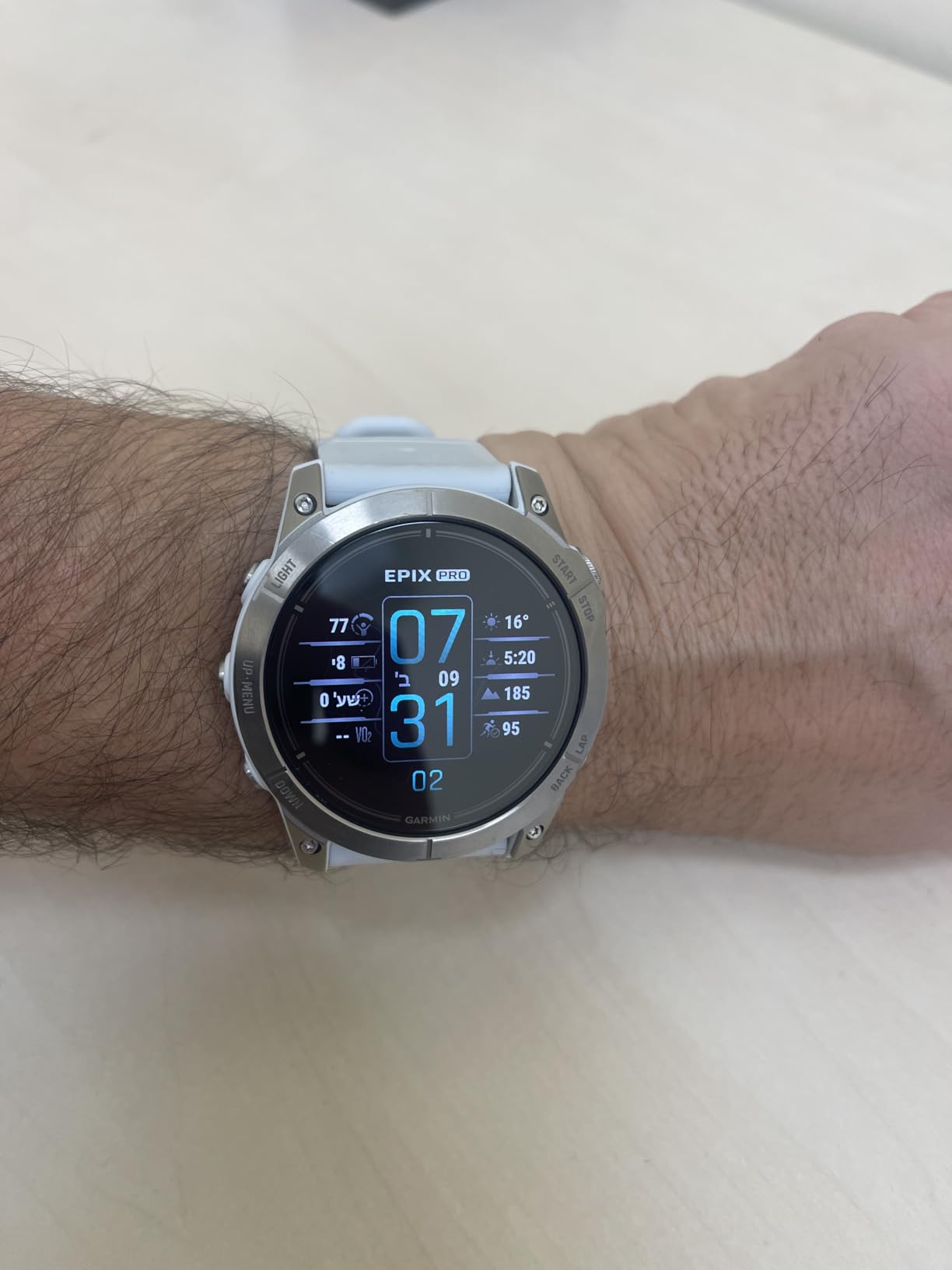 epix Pro (Gen 2) Sapphire Edition, 51mm, High Performance Smartwatch, Advanced Training Technology, Built-in Flashlight, Black customer photo 2